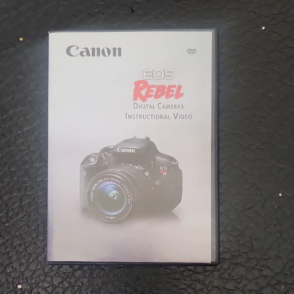 Canon EOS Rebel Digital Cameras Instructional DVD
